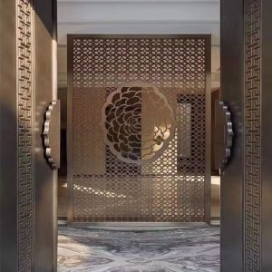 Cutting Partition Metal Screen divider