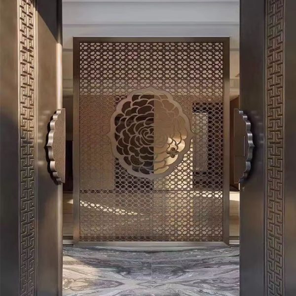 Cutting Partition Metal Screen divider