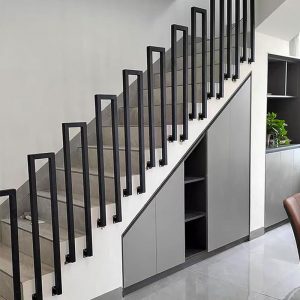 metal handrail fence
