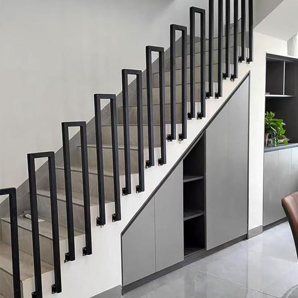 metal handrail fence