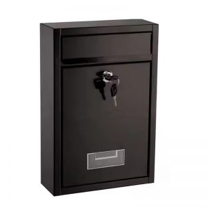 Wall Mount Mailbox - Locking Large Mailbox with Key