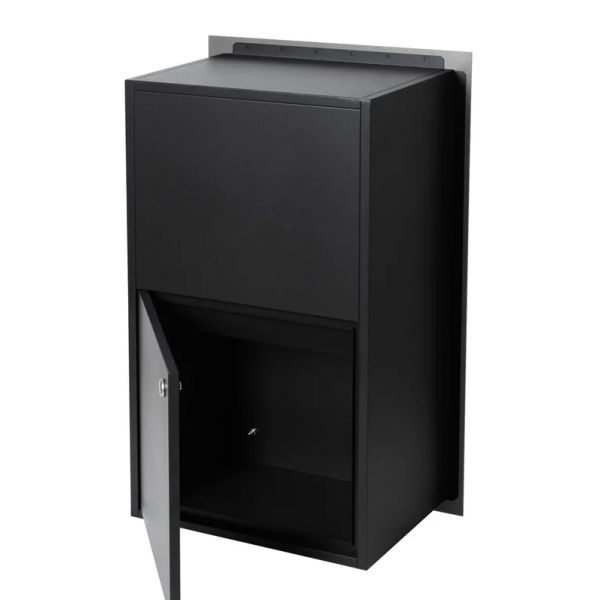 Modern Metal Wall Stainless Steel Parcel Fence/Brick Letterbox - Image 3